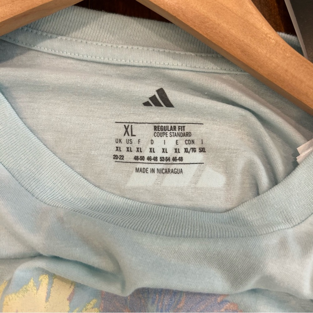 Adidas | Floral Multi Sport T-shirt NWT - Picture 5 of 8